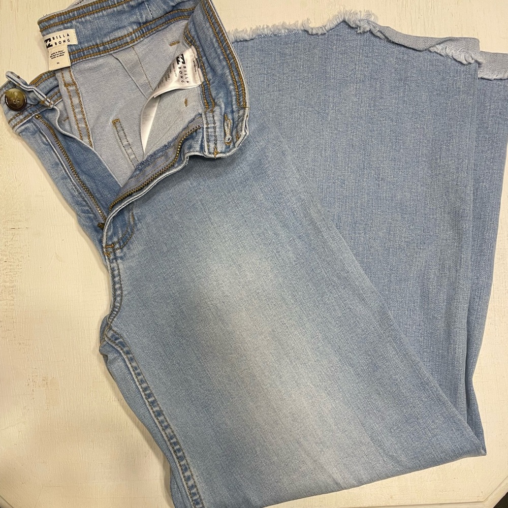 Billabong wide leg crop jeans